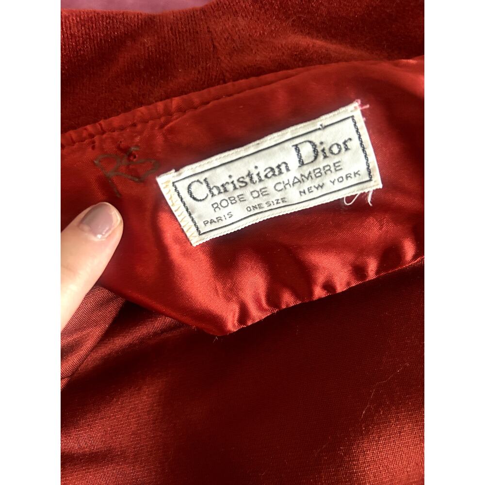 Christian Dior Vintage Robe de Chambre - Picture 4 of 15